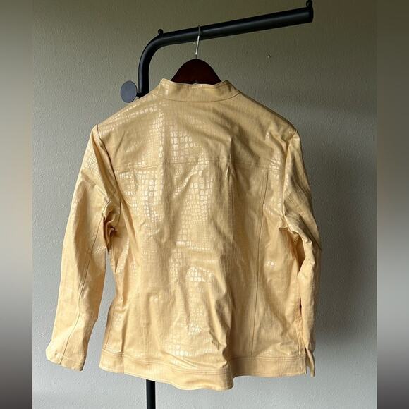NWOT Chico’s Golden Gleam Becker Jacket - size 3 - Picture 10 of 11